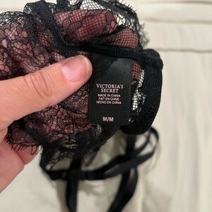 Victoria's Secret Black Lace Panties